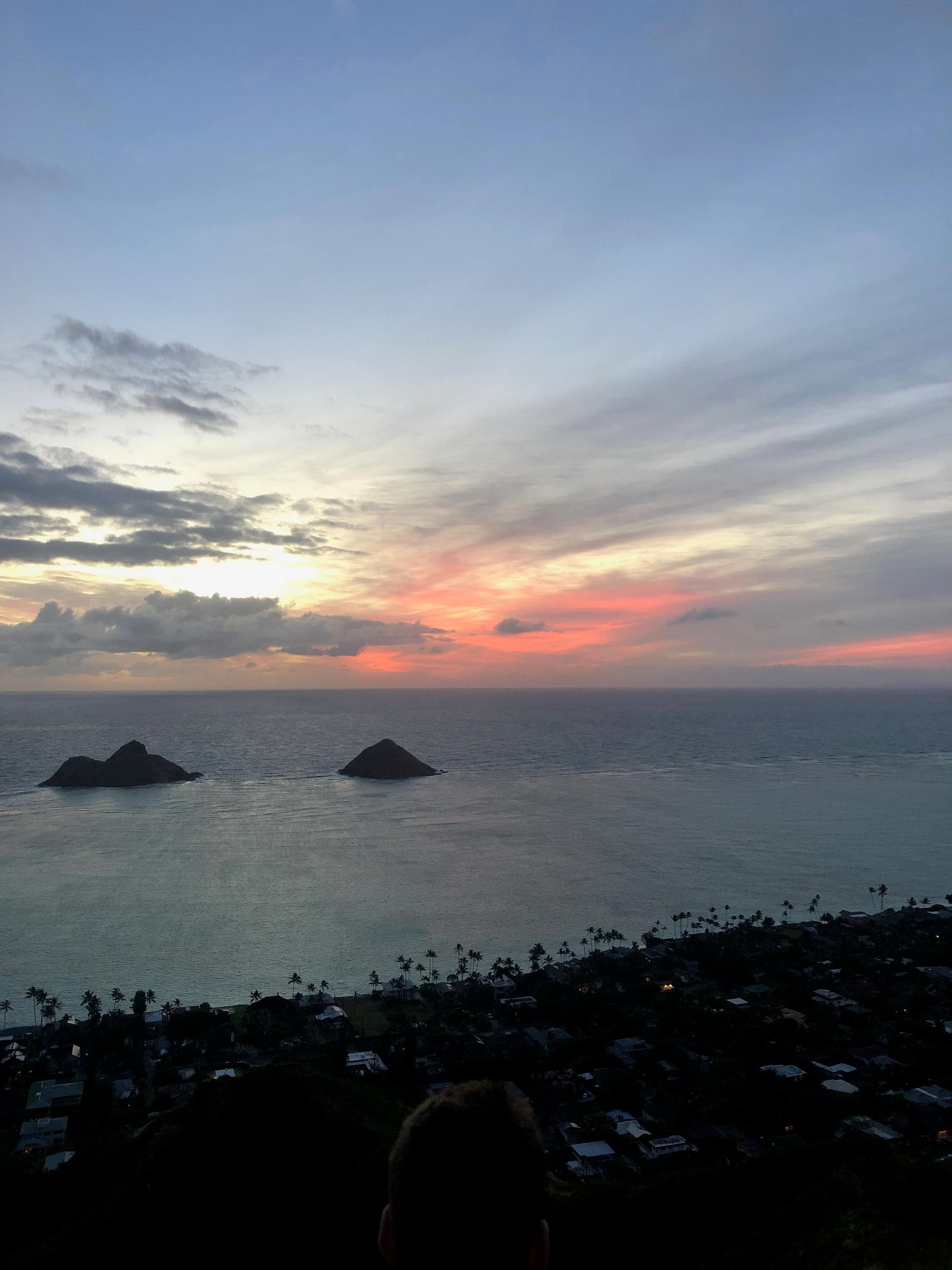 Sunrise hike @ Lanikai pillboxes