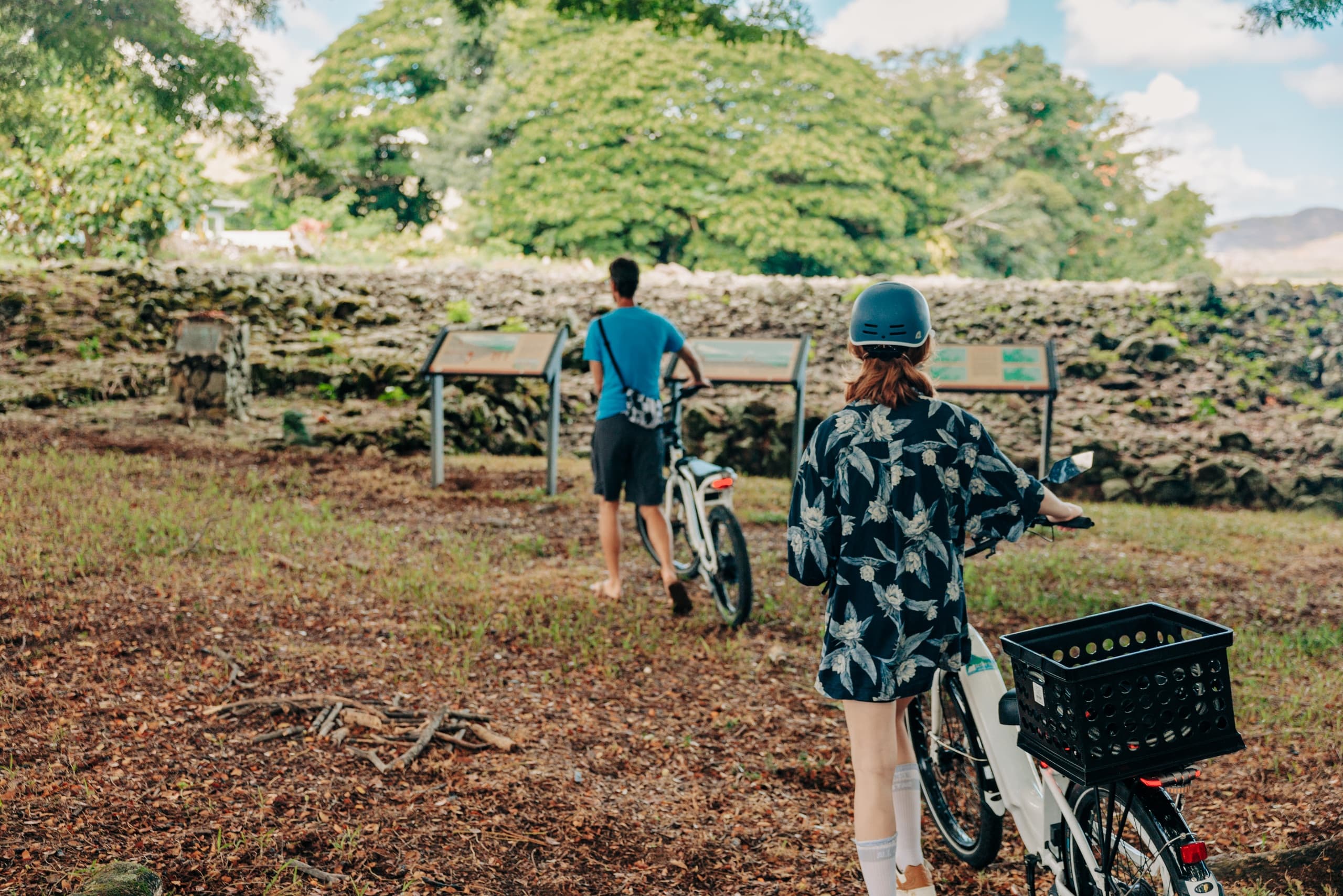 Kailua E-bike Kau Kau Adventure - Guided Scenic and Food Tour - Half Day