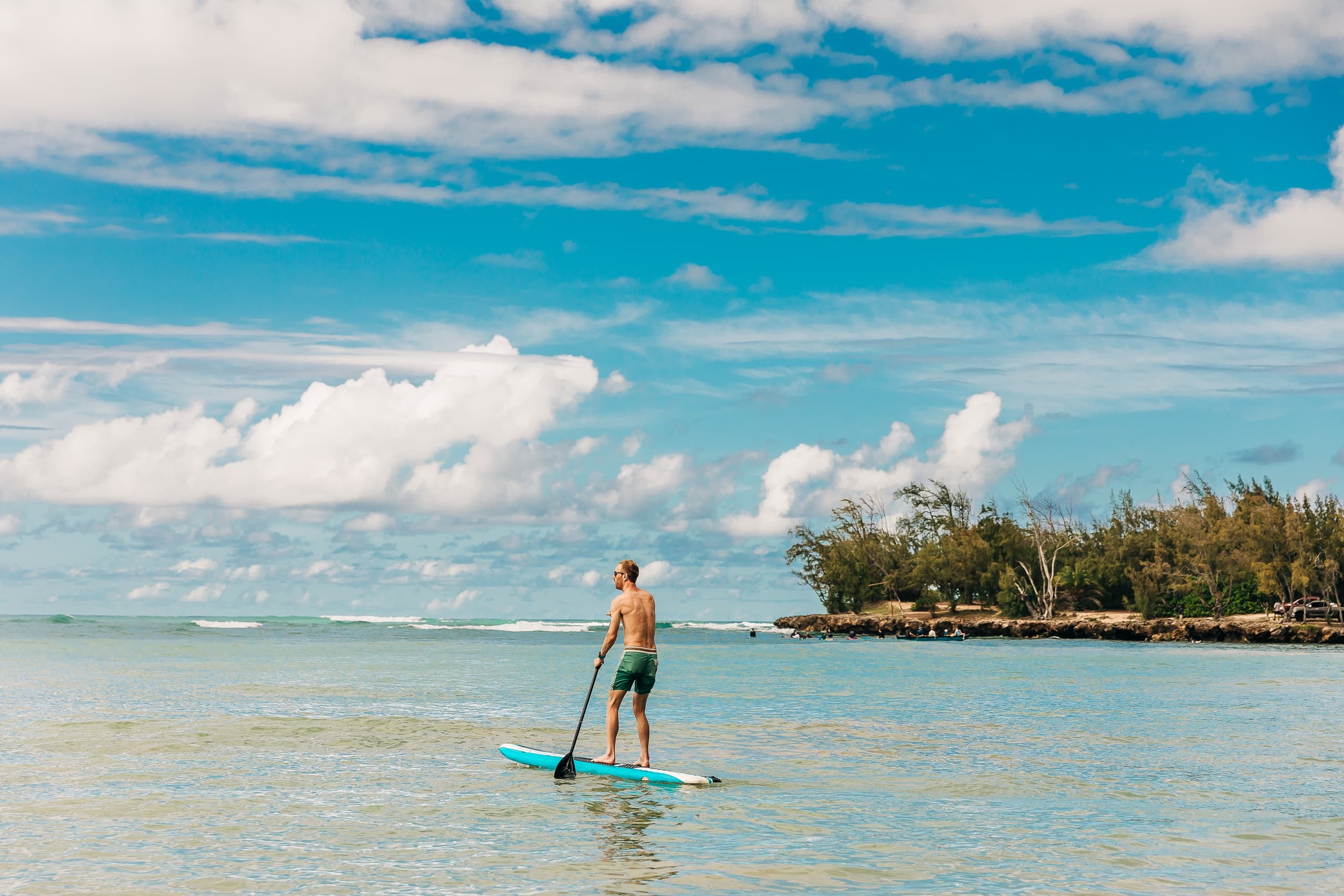 Kailua Bay & Popoia Island Paddle Board Lesson