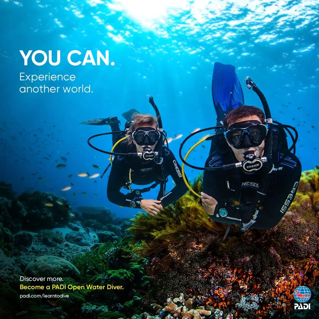 PADI Open Water Diver Course - 2 Days