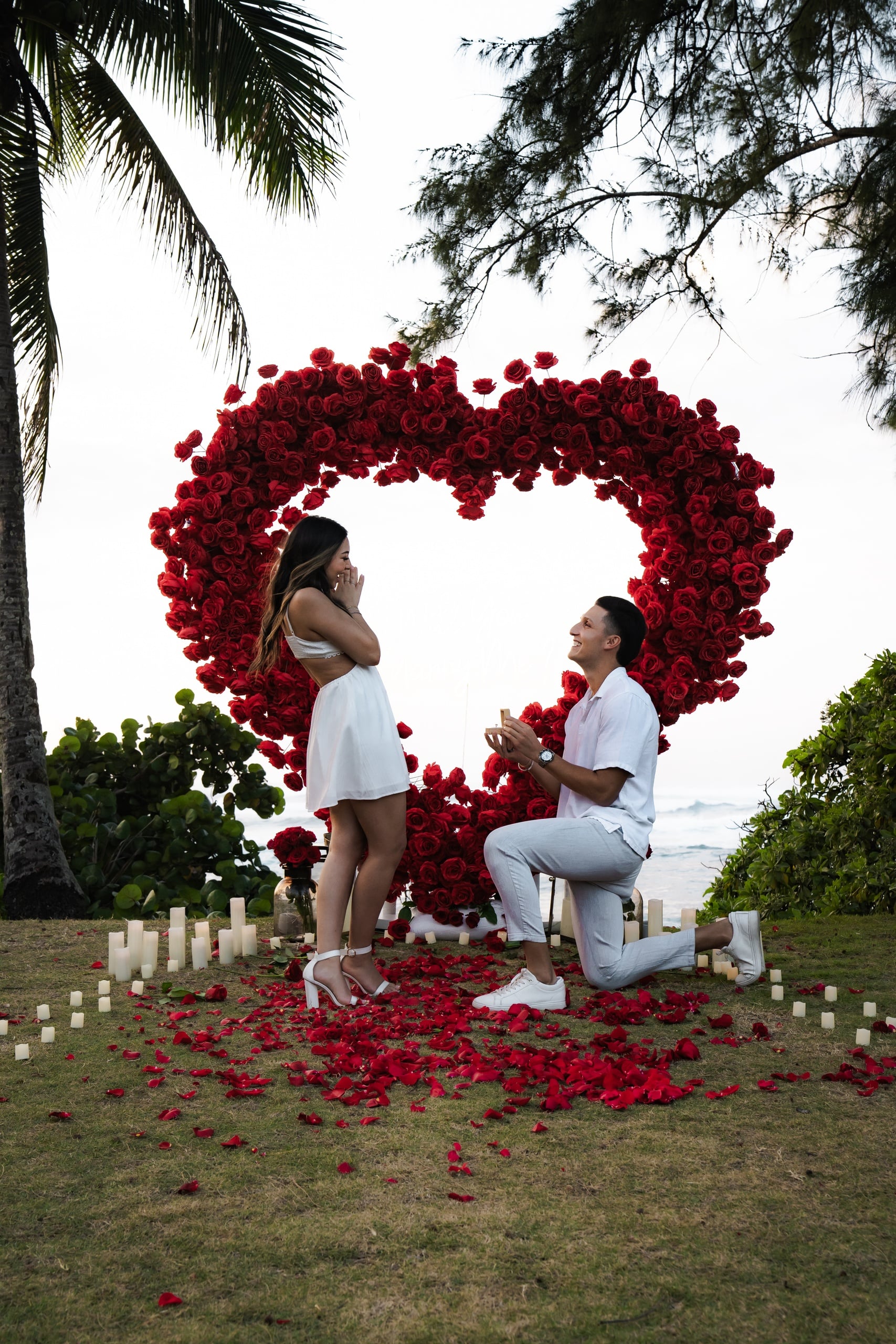 Giant Flower Heart Proposal