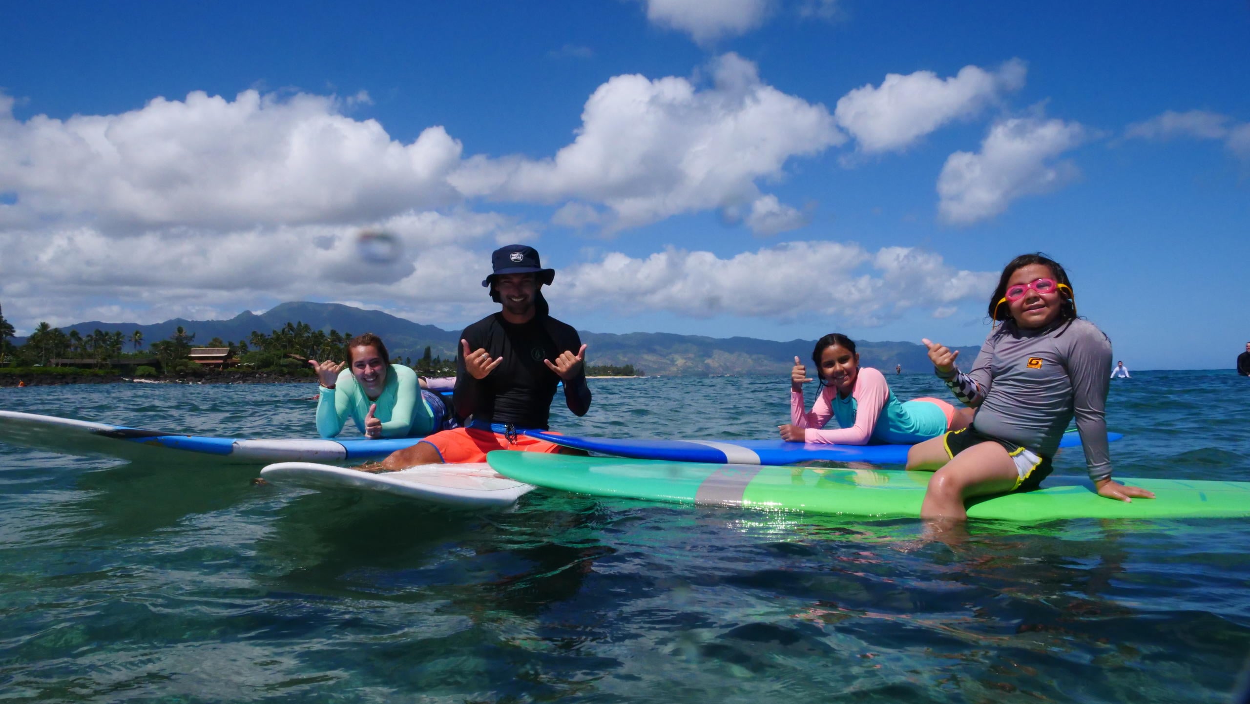 6-8 Surfers. Private Group "Ohana" Lesson