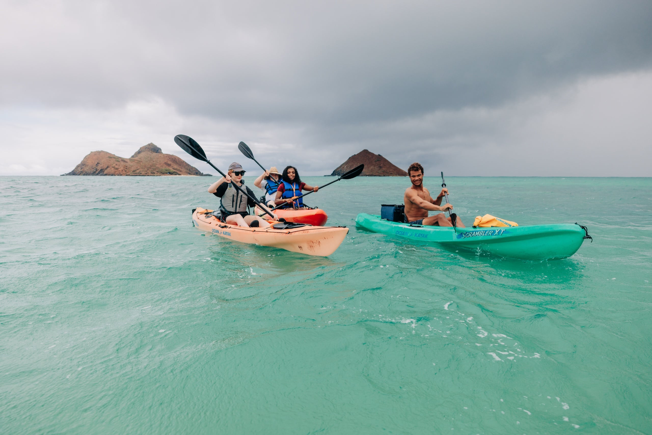 Mokulua Islands Guided Kayak Tour, Kailua's Twin Islands