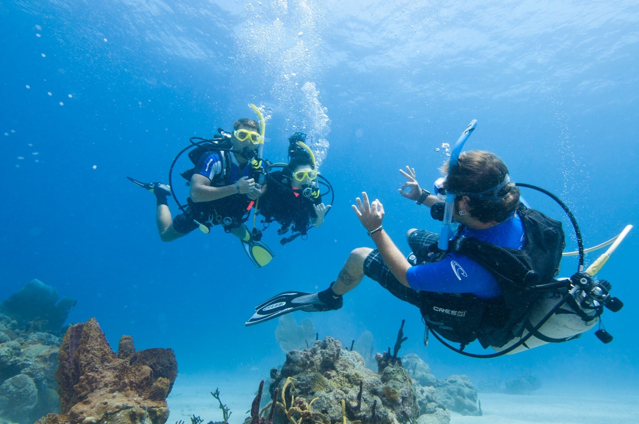 Waikiki Shallow 2 Tank Certified Diver Boat Charter (40-60 ft)