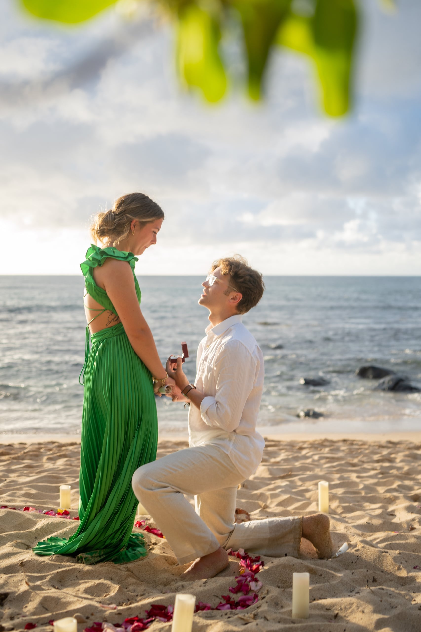 Beach Proposal Picnic